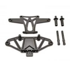 Hobao Hyper Vt Front Bumper Set With Body Post