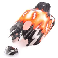 HoBao Hyper 9 Painted Bodyshell - Orange