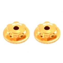 Hobao Mt Double Lock Dustproof Wheel Nut/button Screw (2) Gold